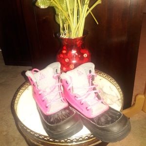 Little girl's ACG Nike sneaker boot.